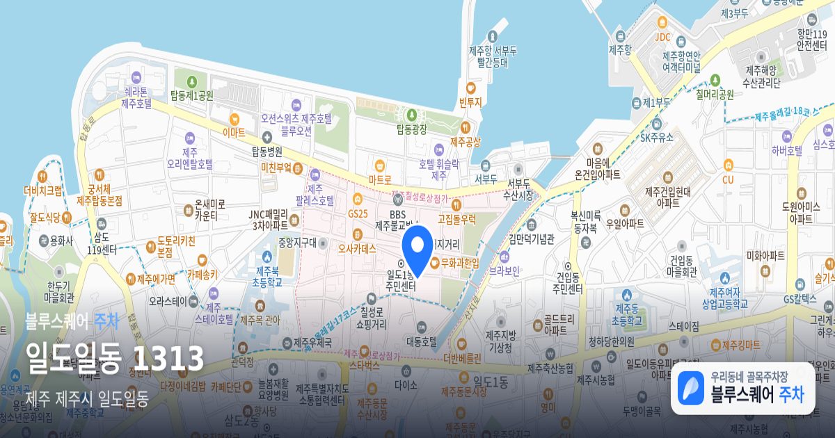 일도일동 1313 위치 지도
