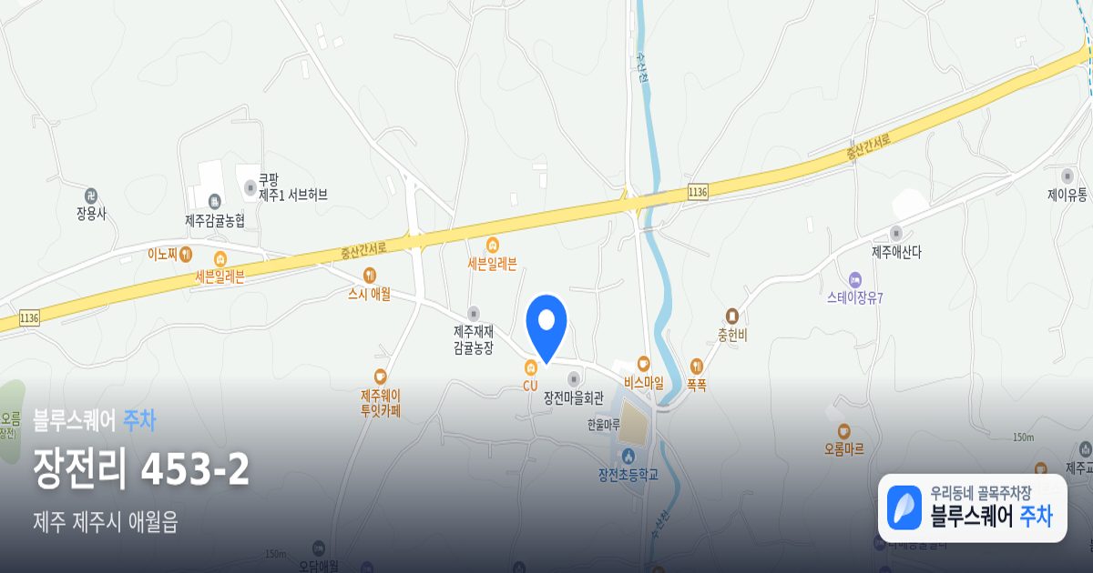 장전리 453-2 위치 지도