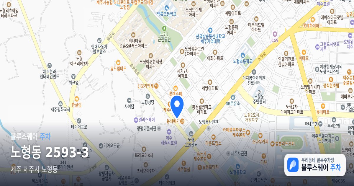 노형동 2593-3 위치 지도
