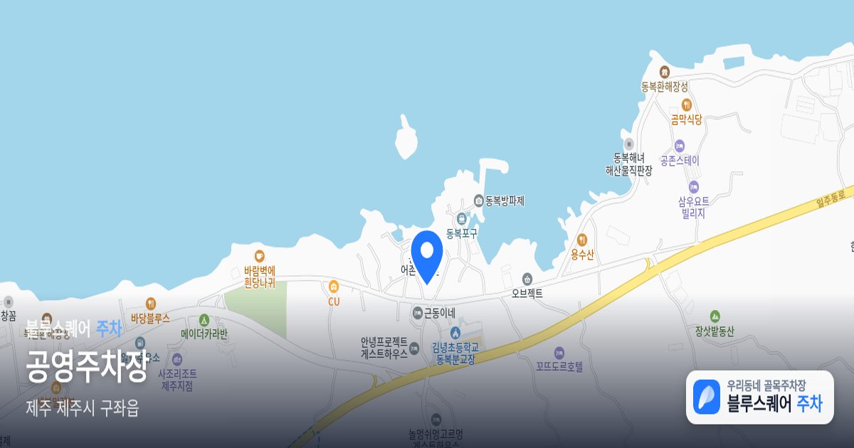 공영주차장 위치 지도