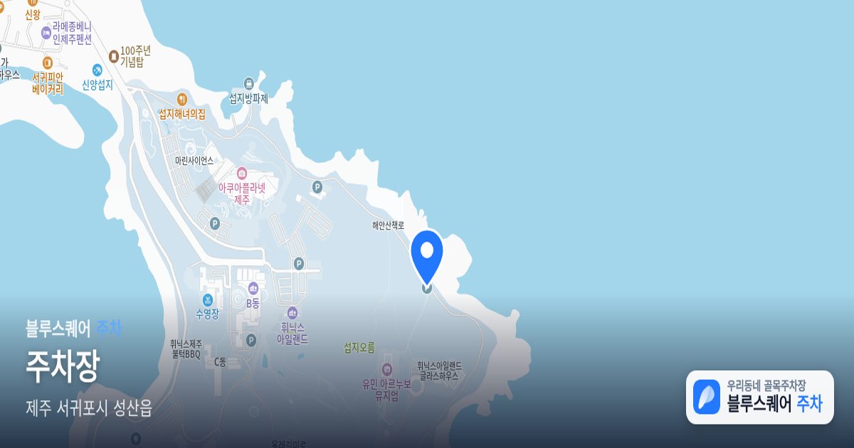 주차장 위치 지도