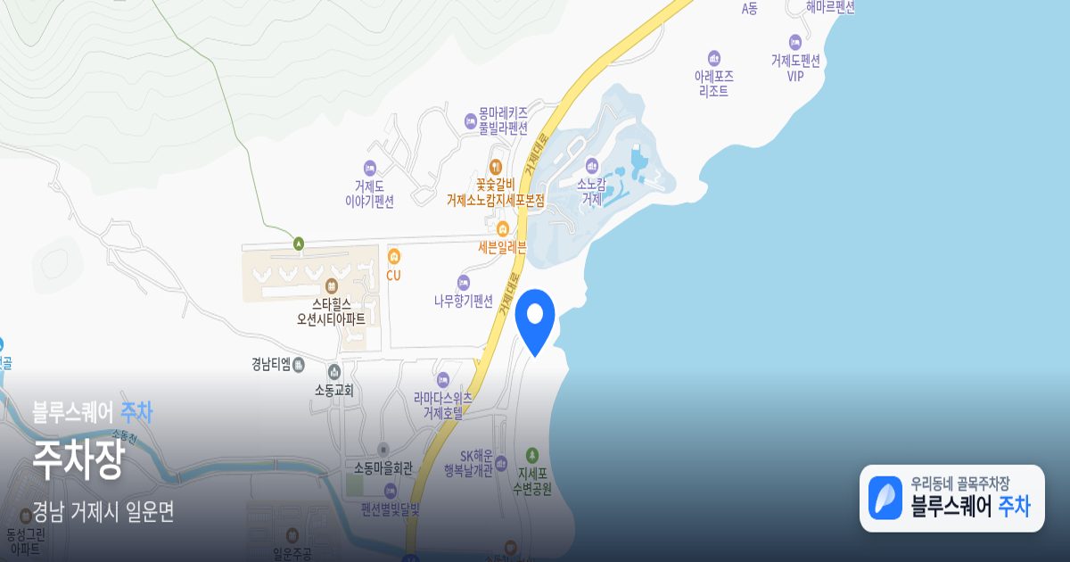 주차장 위치 지도