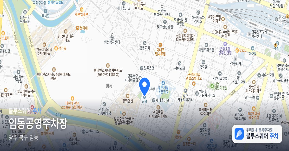 임동공영주차장 위치 지도