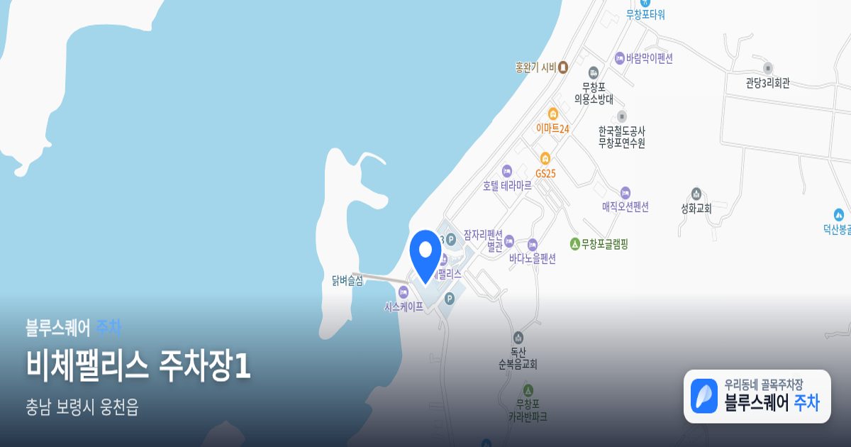 비체팰리스 주차장1 위치 지도