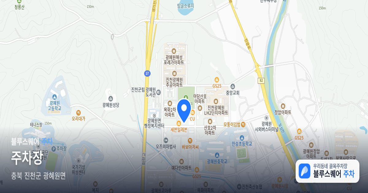 주차장 위치 지도