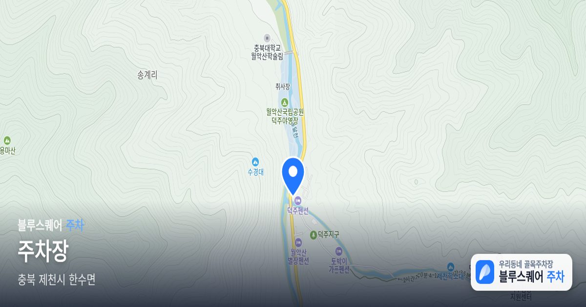 주차장 위치 지도
