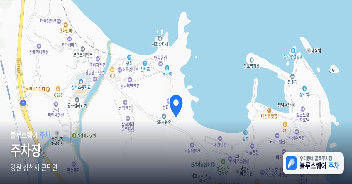 주차장 위치 지도