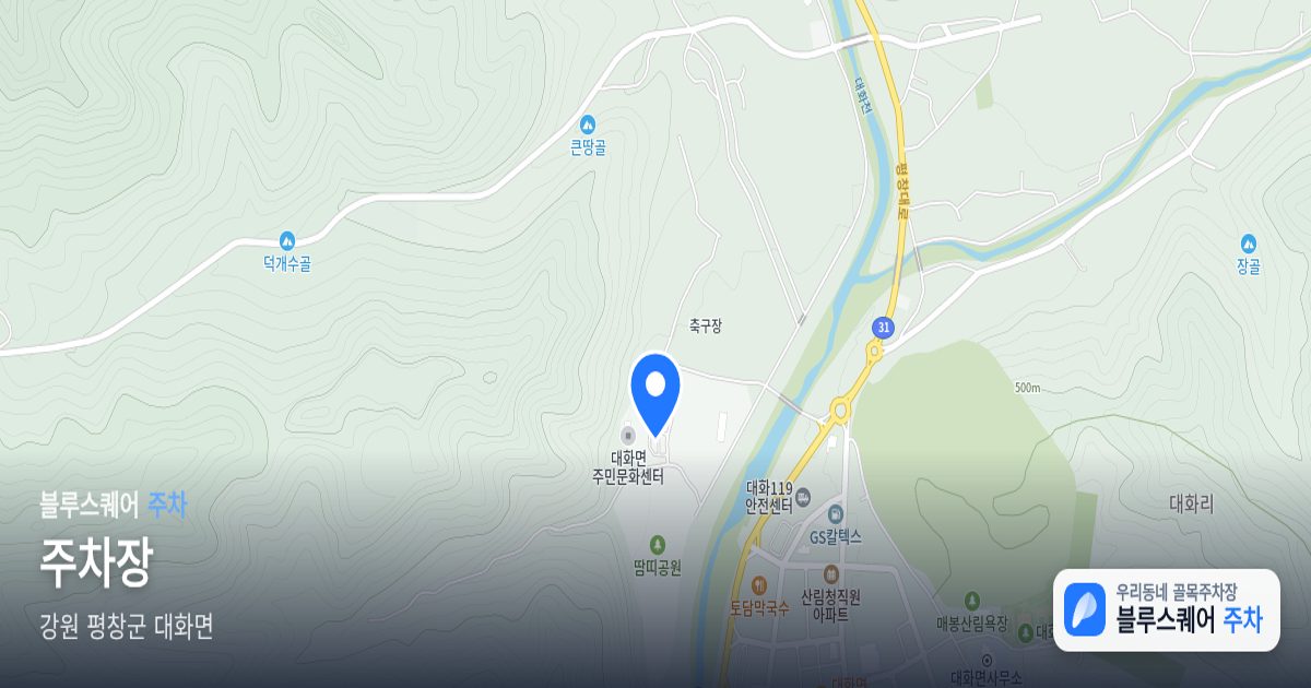 주차장 위치 지도