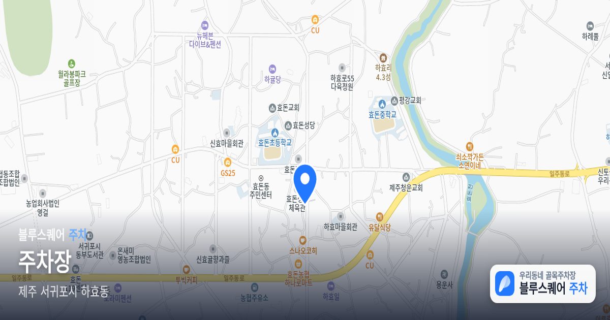 주차장 위치 지도