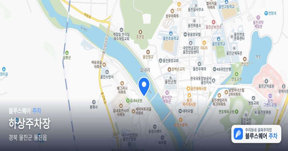 하상주차장 위치 지도