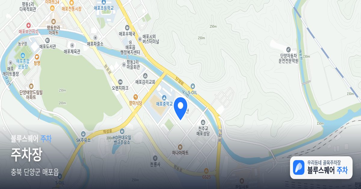 주차장 위치 지도