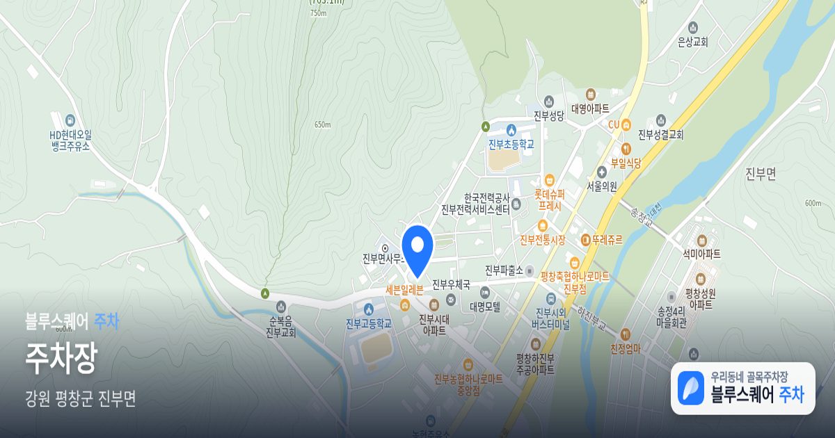 주차장 위치 지도
