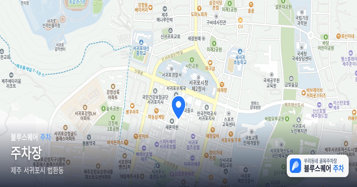 주차장 위치 지도