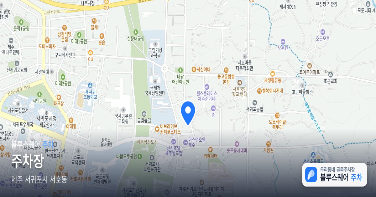 주차장 위치 지도
