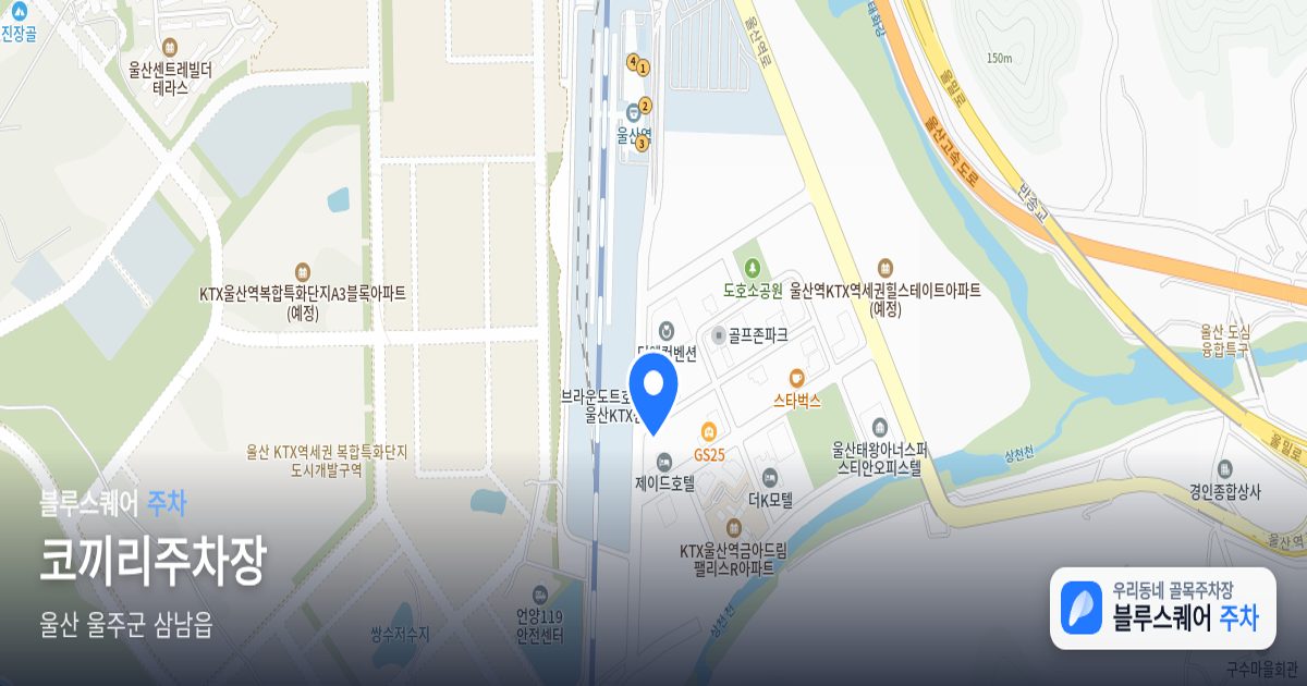 코끼리주차장 위치 지도