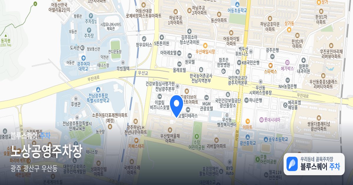 노상공영주차장 위치 지도