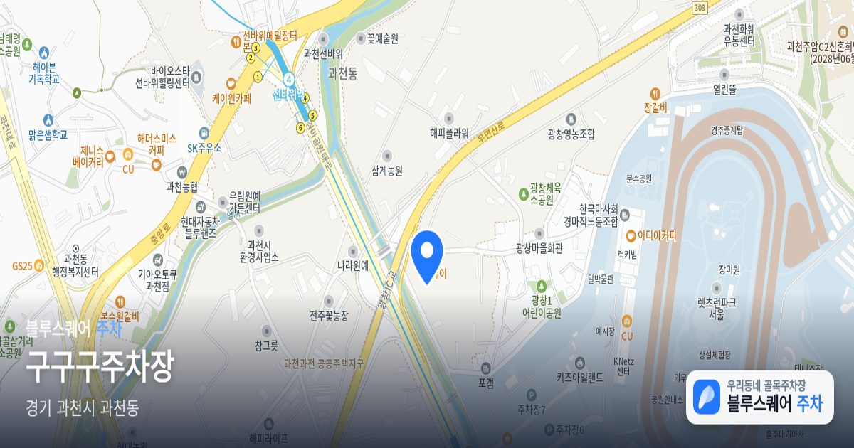 구구구주차장 위치 지도