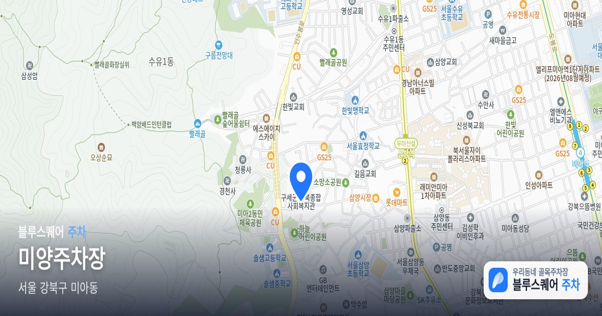 미양주차장 위치 지도
