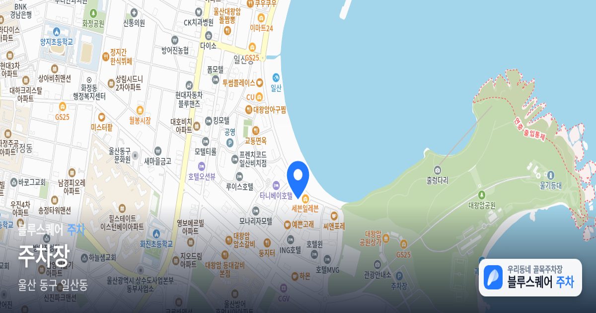 주차장 위치 지도