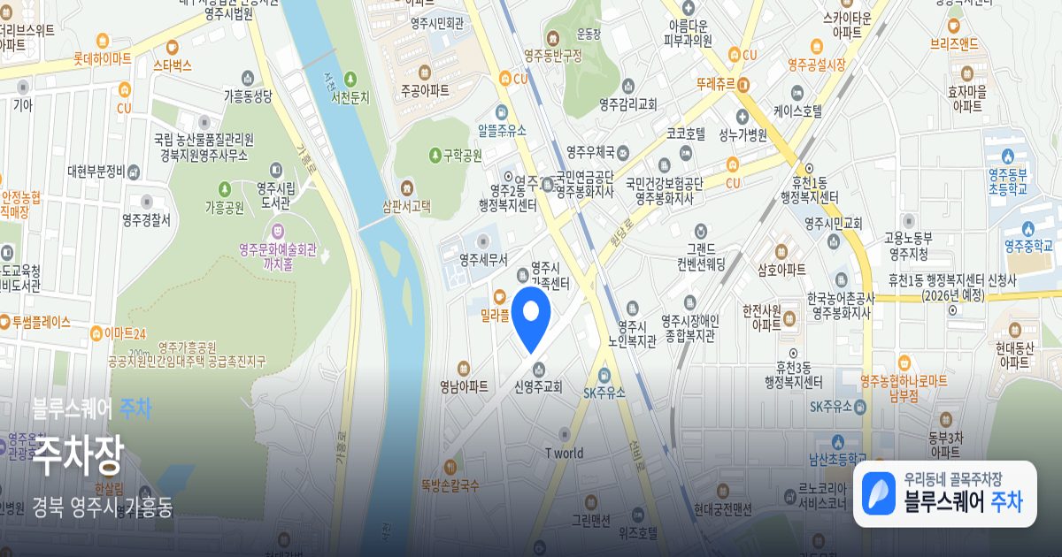 주차장 위치 지도