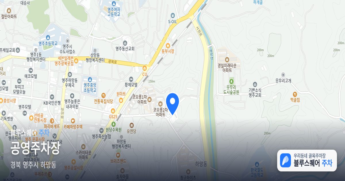 공영주차장 위치 지도