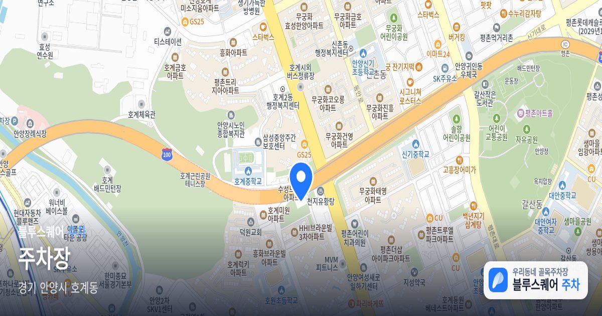 주차장 위치 지도