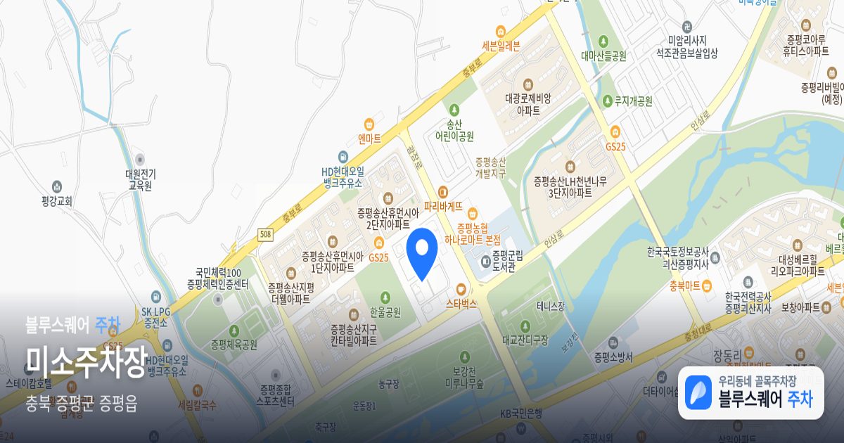 미소주차장 위치 지도