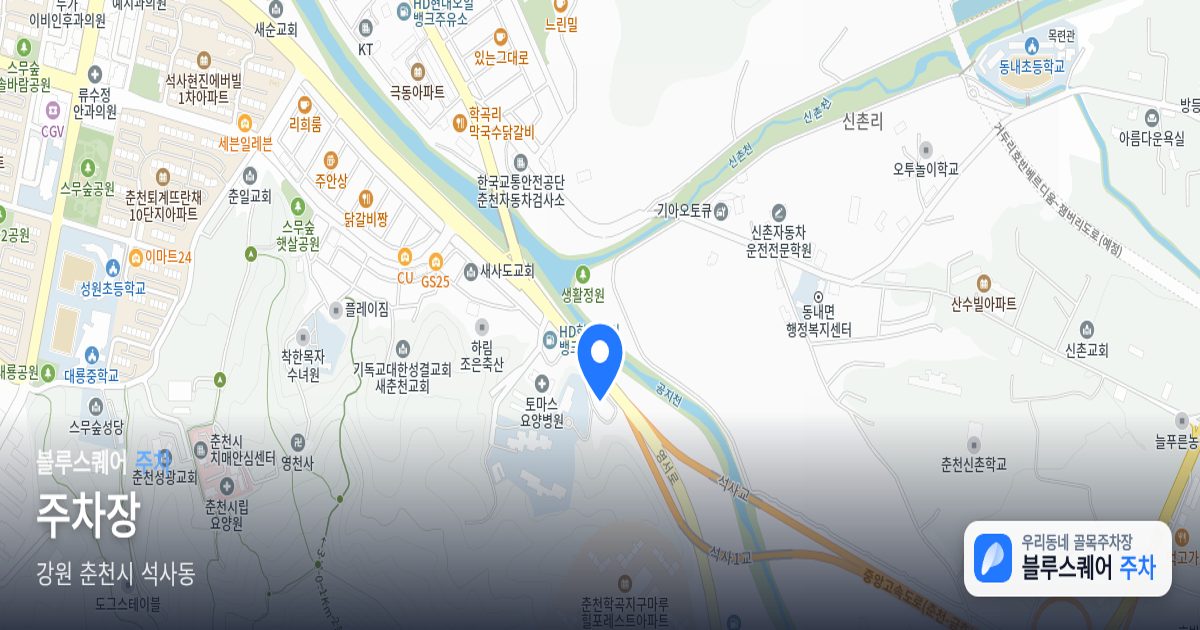 주차장 위치 지도