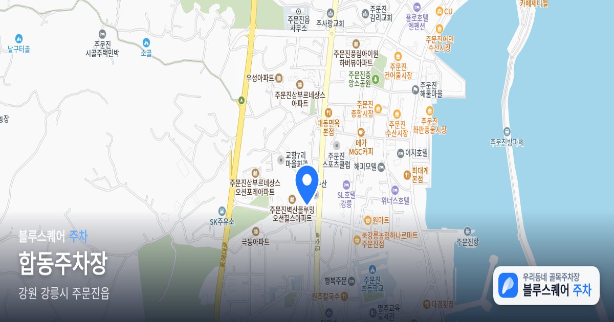 합동주차장 위치 지도
