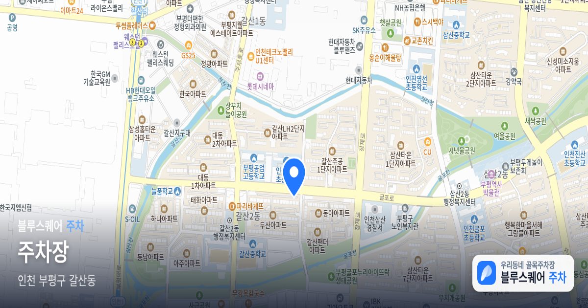 주차장 위치 지도