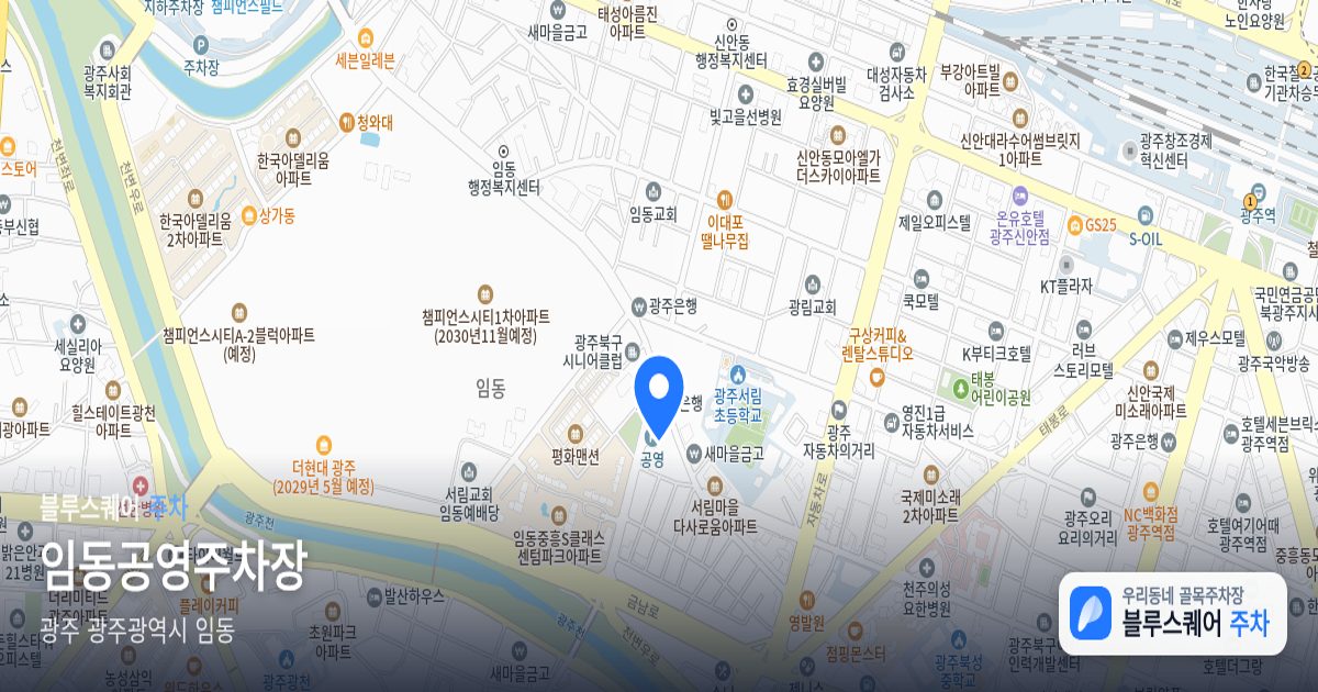 임동공영주차장 위치 지도