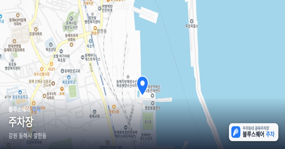 주차장 위치 지도