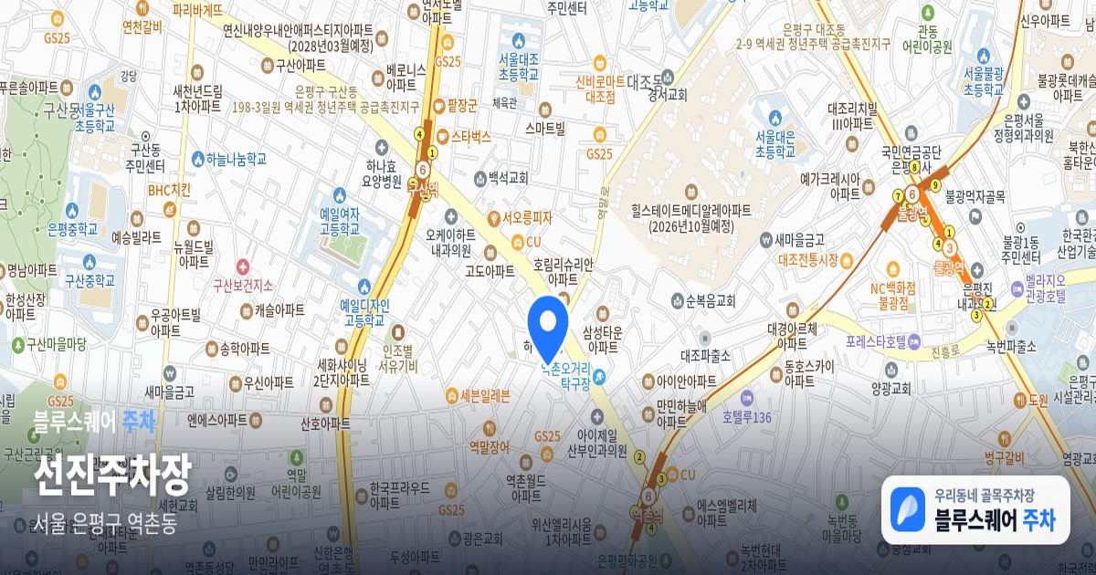 선진주차장 위치 지도