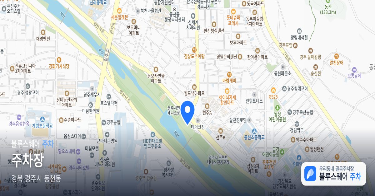 주차장 위치 지도