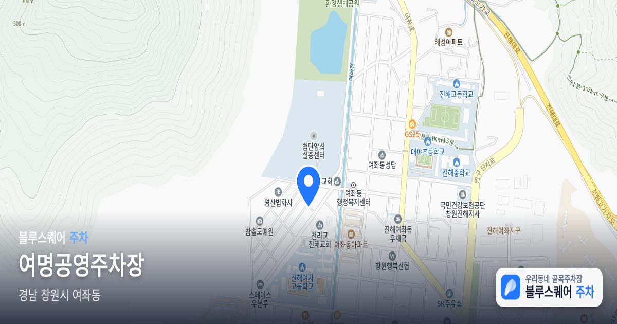 여명공영주차장 위치 지도