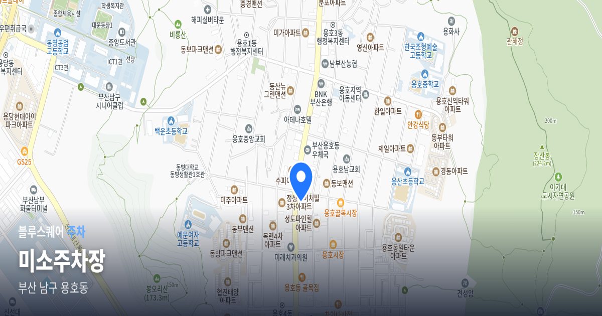 미소주차장 위치 지도