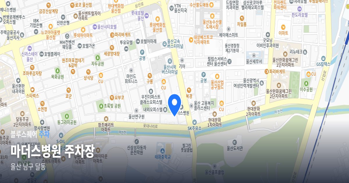 마더스병원 주차장 위치 지도