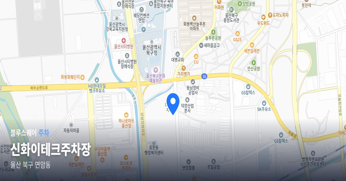 신화이테크주차장 위치 지도