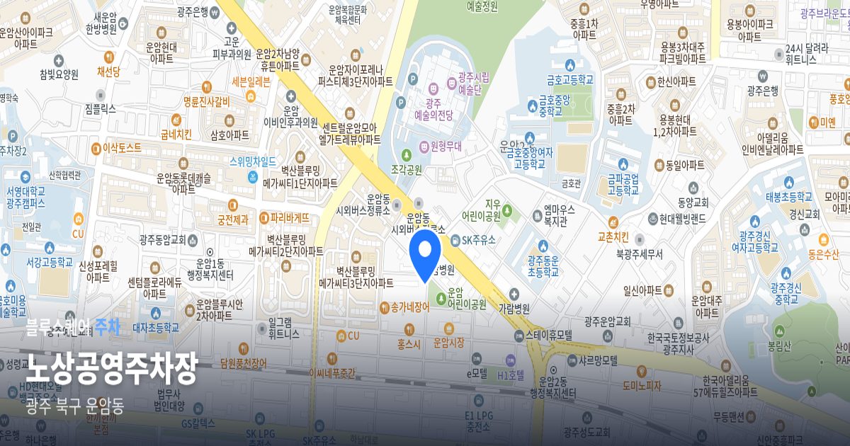 노상공영주차장 위치 지도
