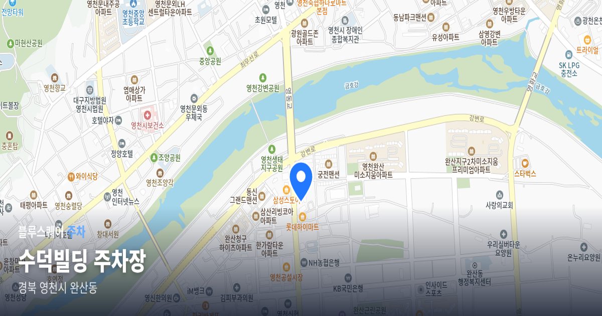 수덕빌딩 주차장 위치 지도