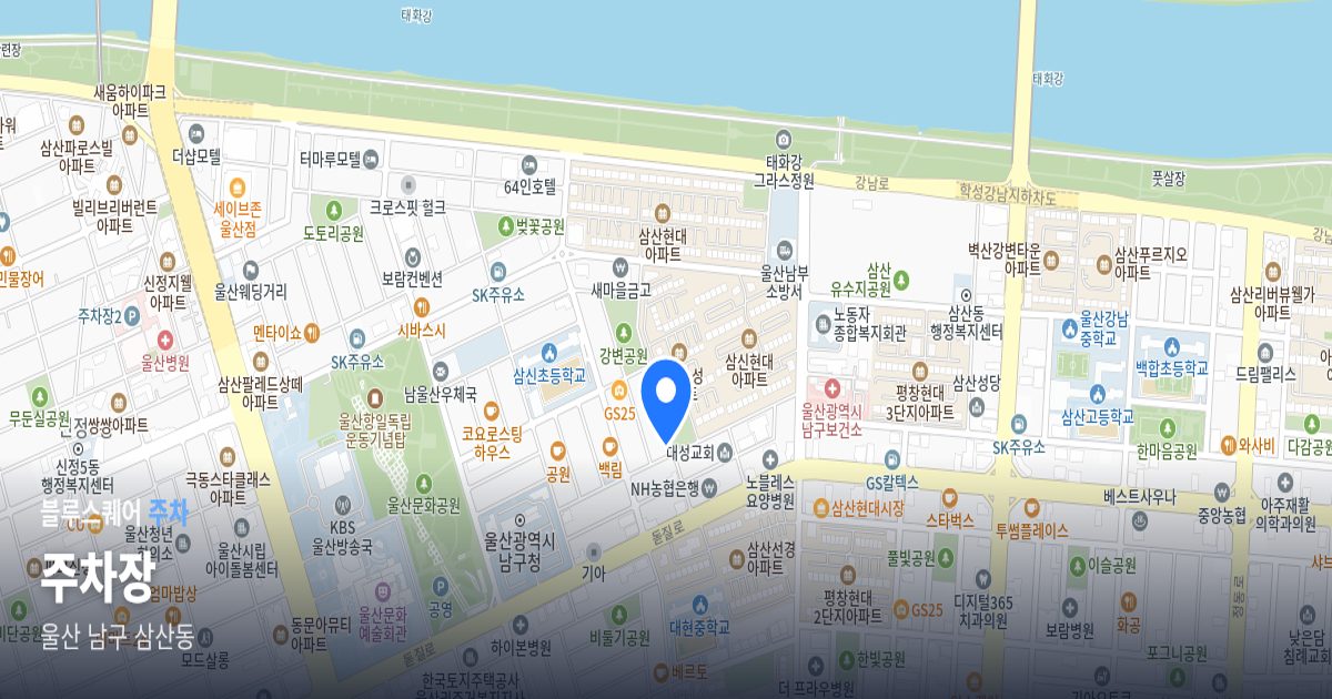 주차장 위치 지도