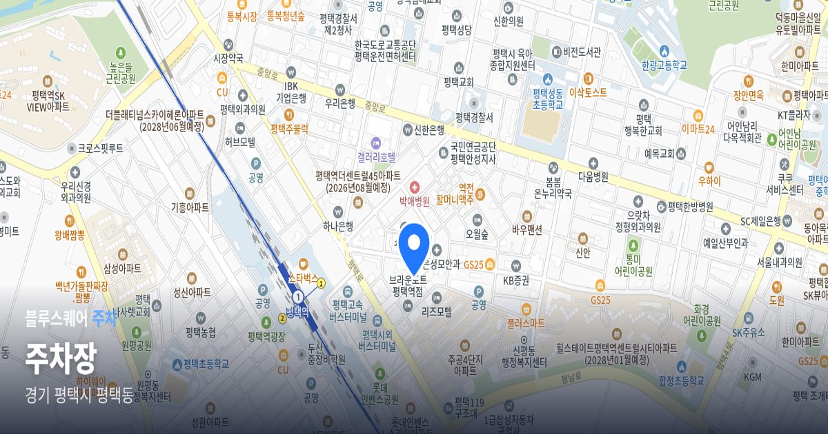 주차장 위치 지도