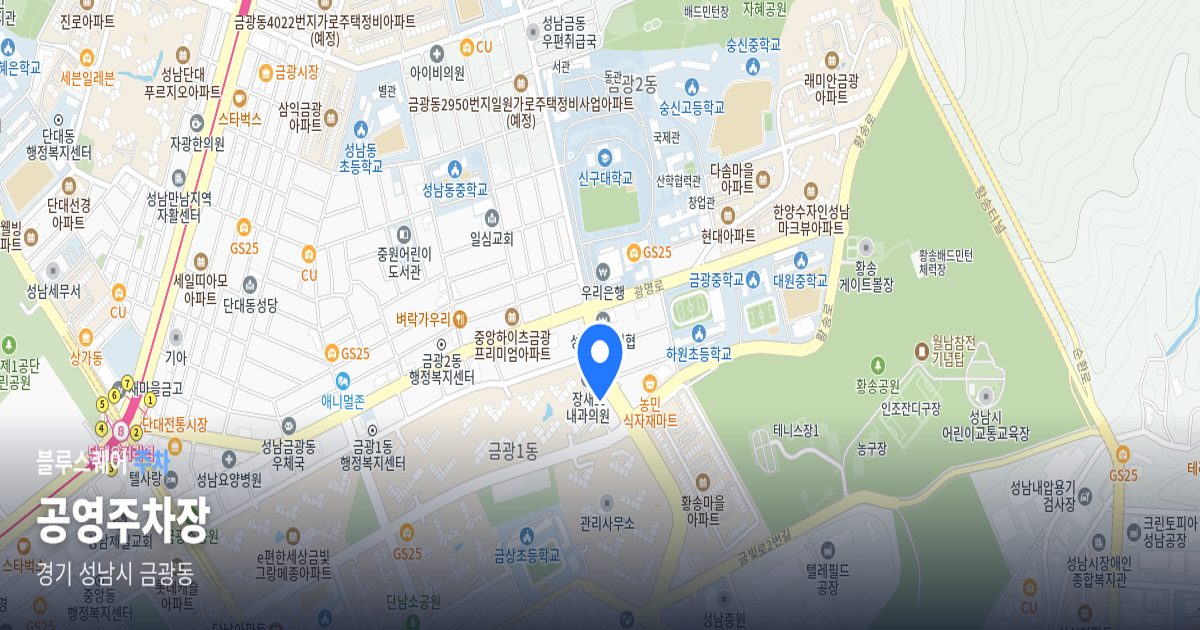 공영주차장 위치 지도