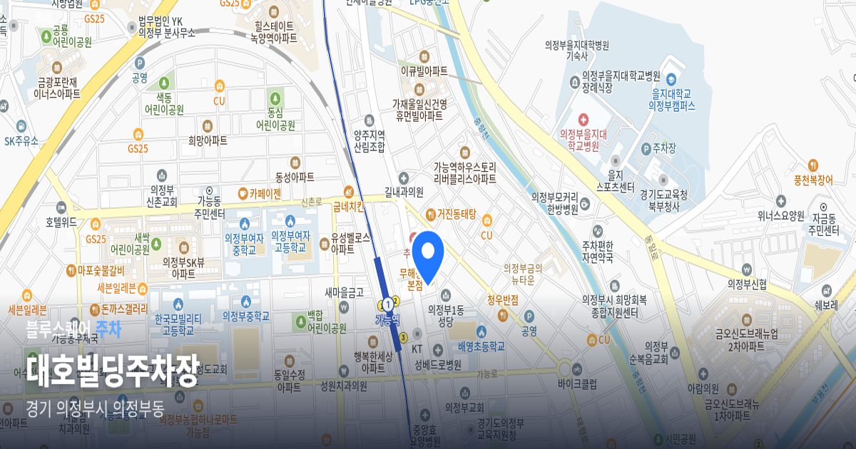대호빌딩주차장 위치 지도