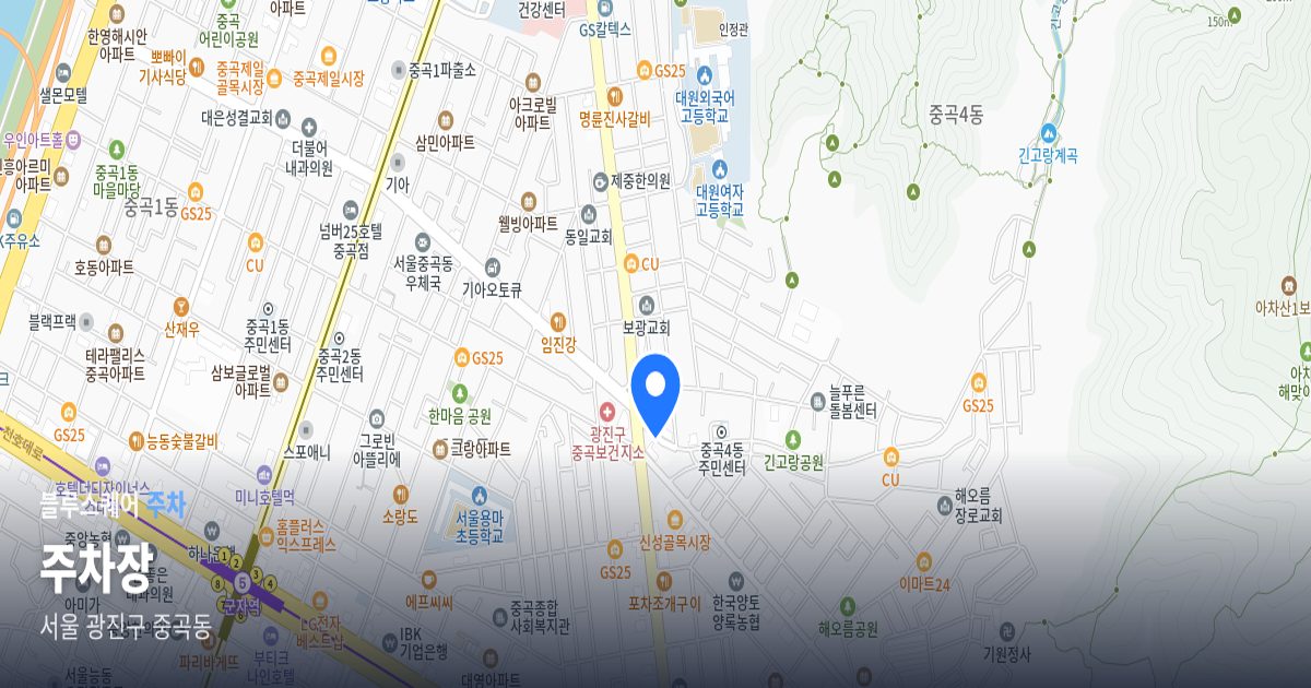 주차장 위치 지도