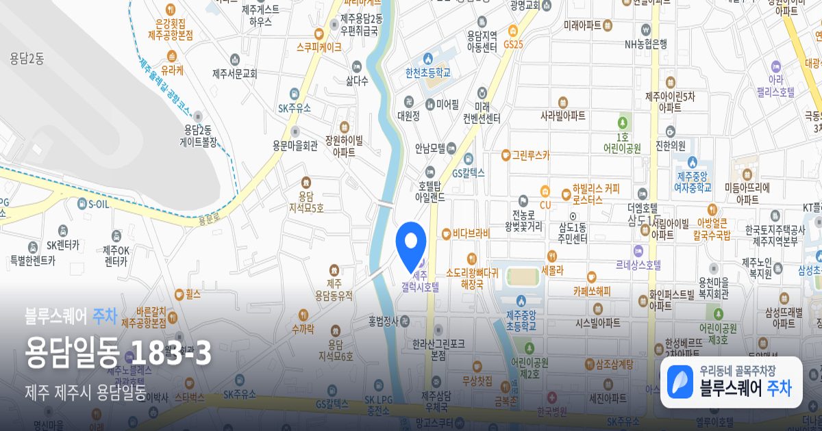 용담일동 183-3 위치 지도