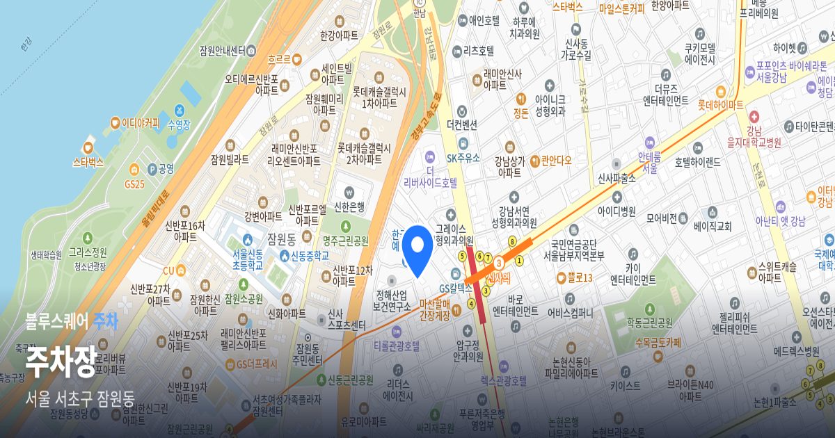 주차장 위치 지도