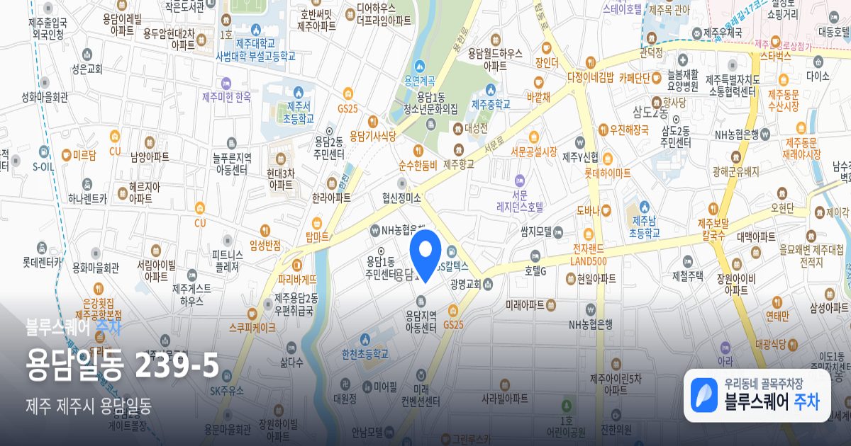 용담일동 239-5 위치 지도