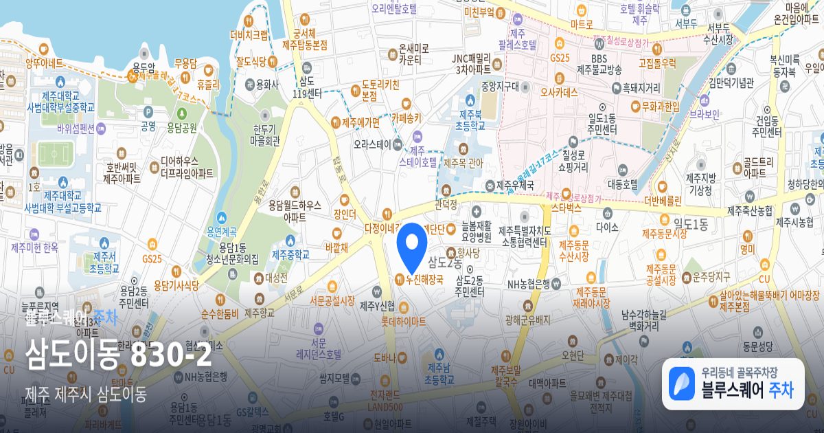 삼도이동 830-2 위치 지도