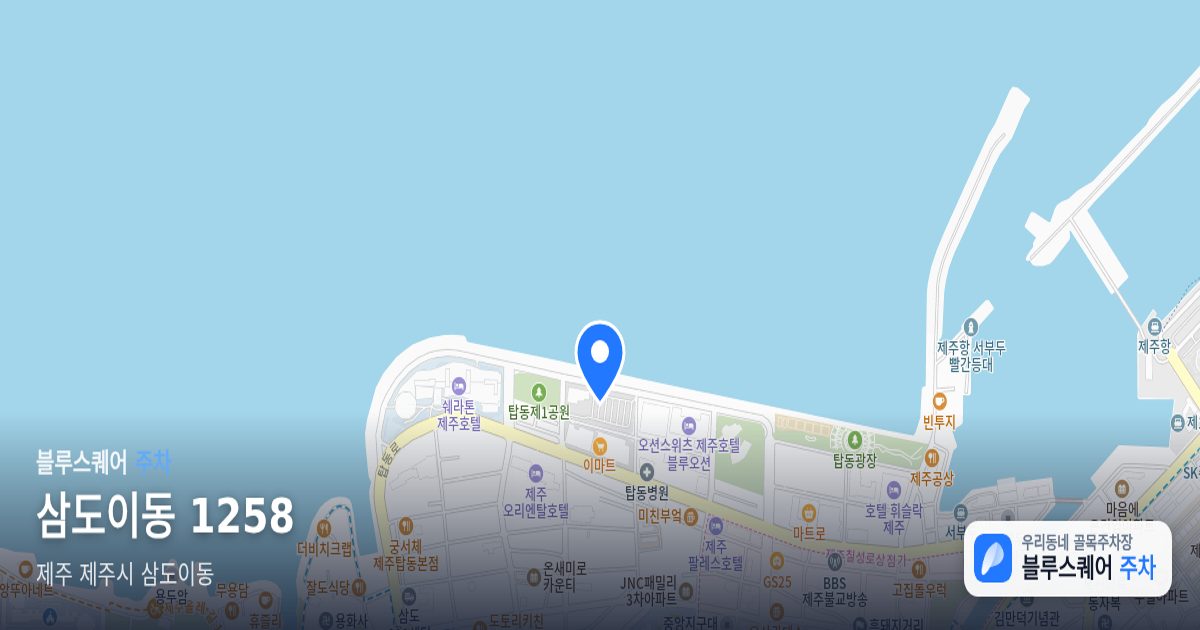 삼도이동 1258 위치 지도